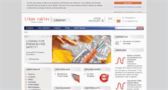 Desktop Screenshot of libancables.com